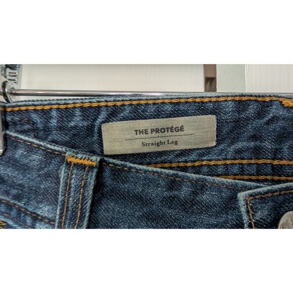 Adriano Goldsmeid Men's The Protege Straight Leg Jeans - Picture 3 of 8